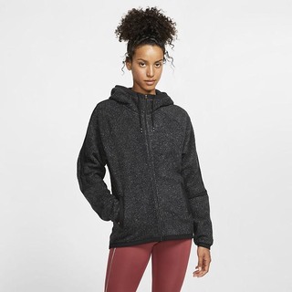 Top Nike Therma Fleece Full-Zip Training Dama Negrii | BWLQ-43521